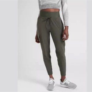 Athleta Sutton Olive Joggers 8P